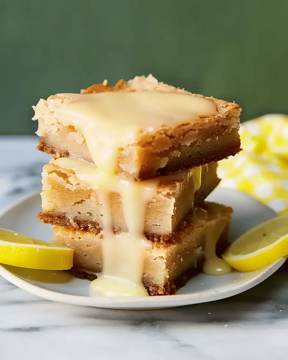 Lemon Brownies: The Easy Dessert That Brightens Your Day