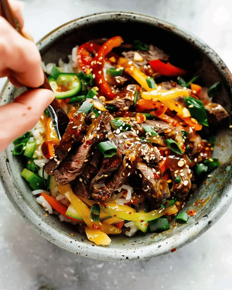 Korean BBQ Steak Bowls: Easy & Flavorful Delight at Home