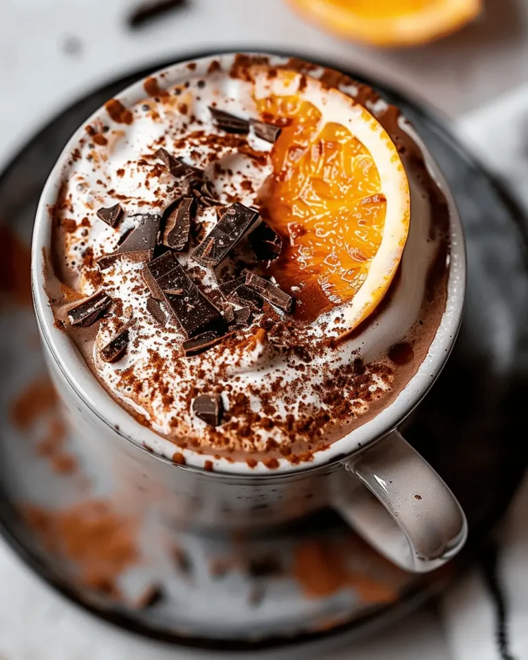 Orange Hot Chocolate