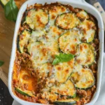 Zucchini Ground Beef Casserole