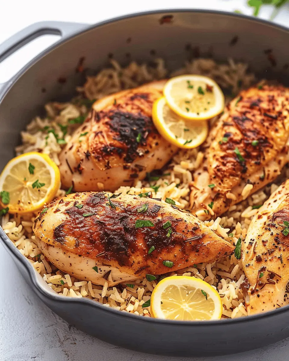 Slow Cooker Lemon Herb Chicken and Rice for Easy Family Dinners