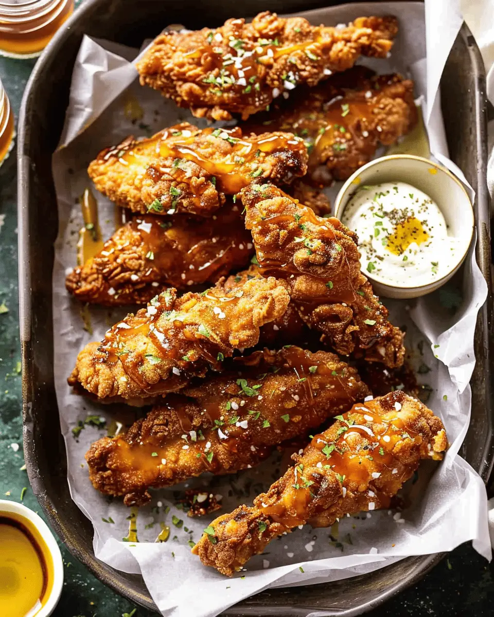 Spicy Honey Mustard Pretzel Chicken Fingers: Easy & Irresistible Delight