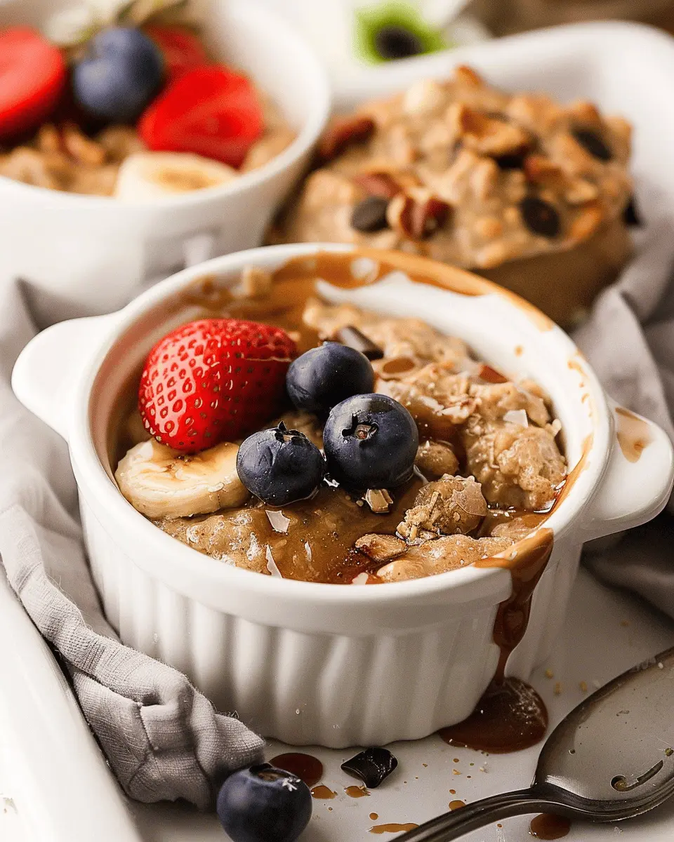 Baked Oats Without Banana (For One!)