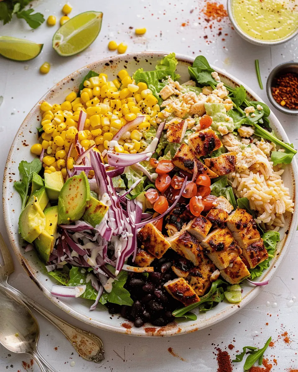 Bbq Chicken & Corn Salad: A Juicy Summer Delight Recipe