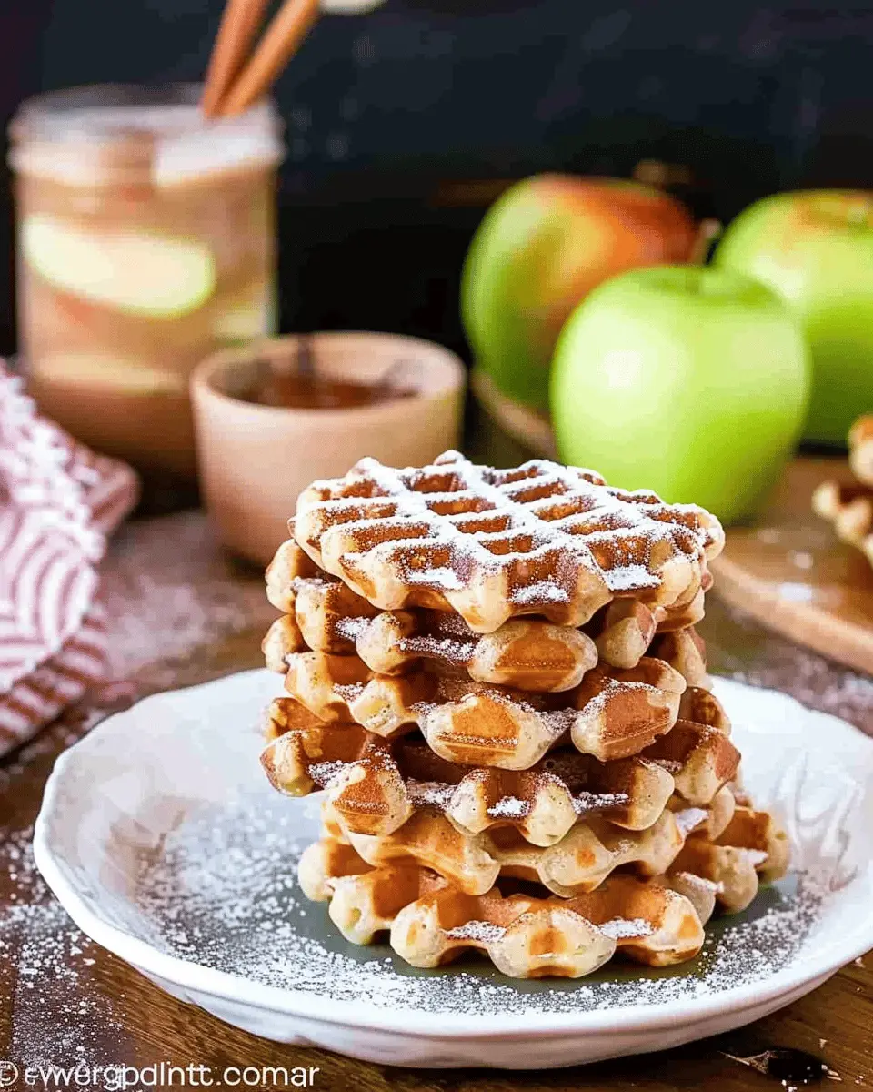 Apple Fritter Waffle Donuts: Deliciously Easy Homemade Treats