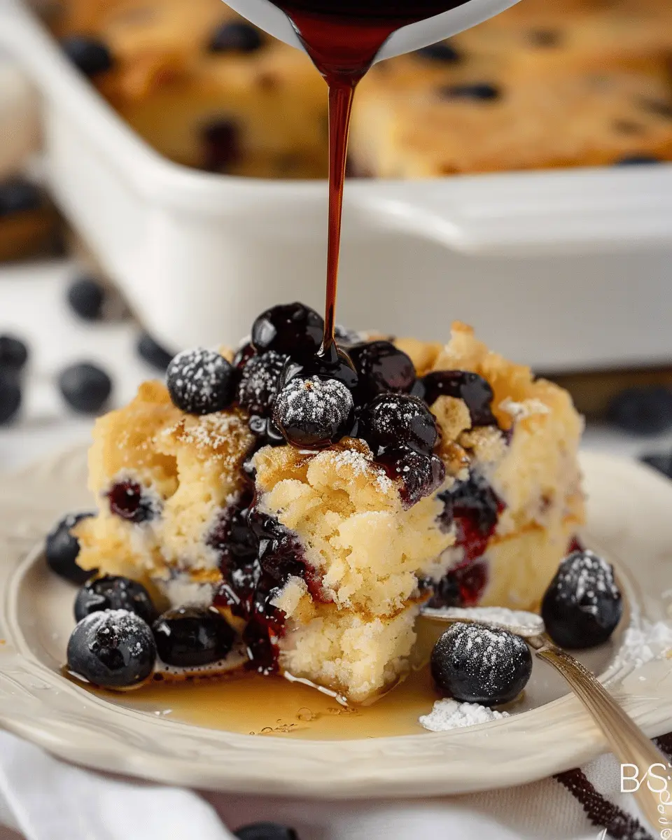 Blueberry Buttermilk Pancake Casserole: The Best Indulgent Twist