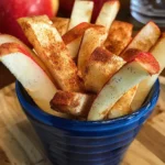 Crispy Baked Cinnamon Apple Fries