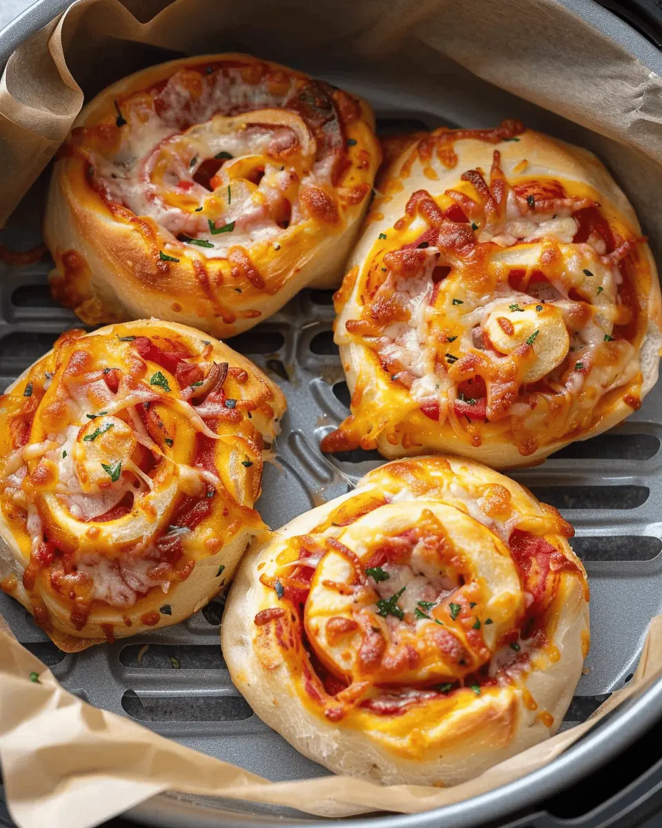Air Fryer Pizza Rolls: Crispy, Gooey & Effortlessly Delicious