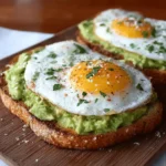 Avocado Toast With Eggs