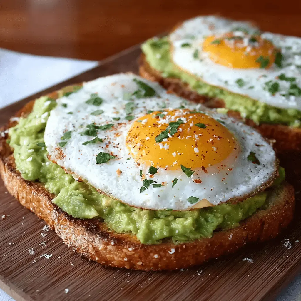 Avocado Toast With Eggs: The Best Easy Recipe with Turkey Bacon
