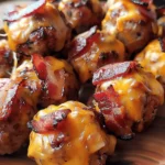 BBQ Cheddar Bacon Bombs