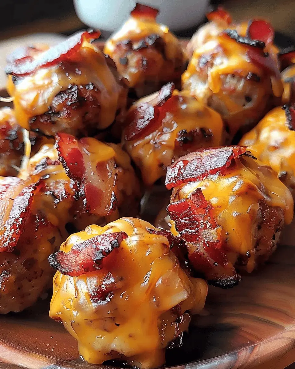 bbq cheddar turkey bacon bombs for an indulgent weekend treat