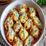 Beef-Stuffed Shells with Creamy Ricotta