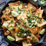 Chipotle Braised Chicken Nachos