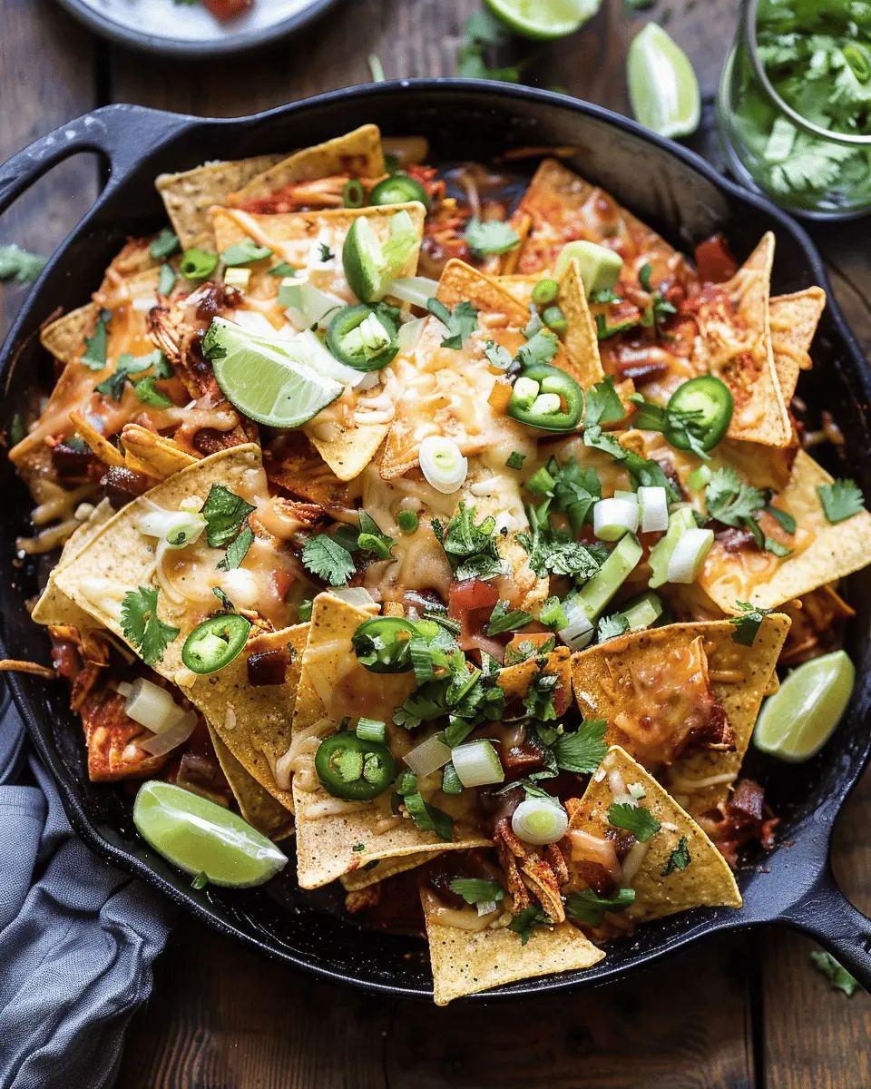 Chipotle Braised Chicken Nachos: Indulgent Flavor for Home Cooks