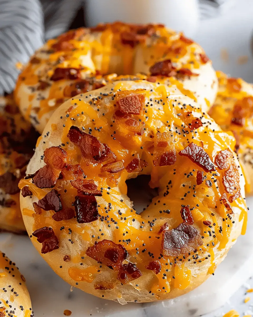 Creamy Turkey Bacon Cheddar Bagels: A Deliciously Indulgent Twist