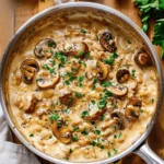 Creamy Butter Beans and Mushrooms