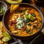 Creamy Poblano Chicken Tortilla Soup for Cozy Nights