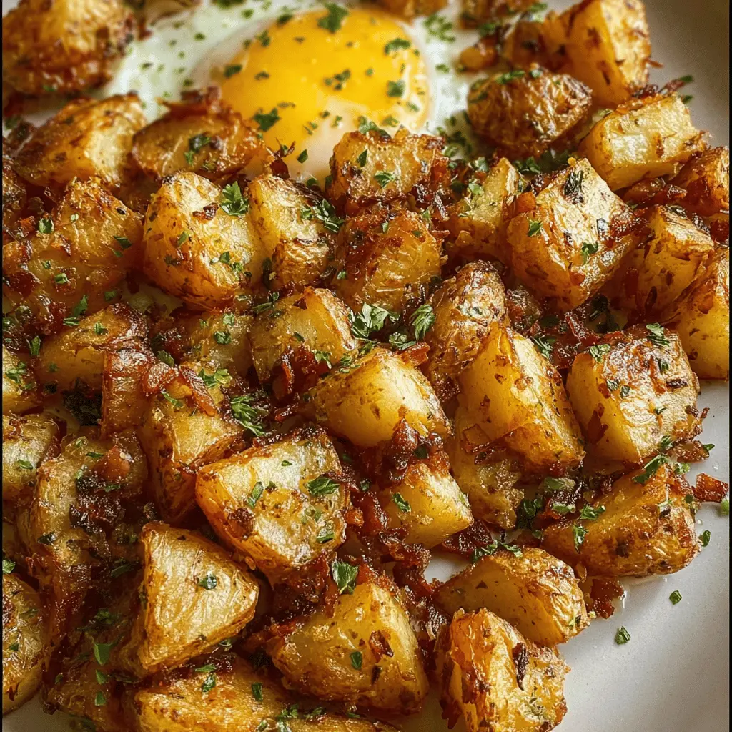 Easiest Breakfast Potatoes Ever: A Delicious Turkey Bacon Twist