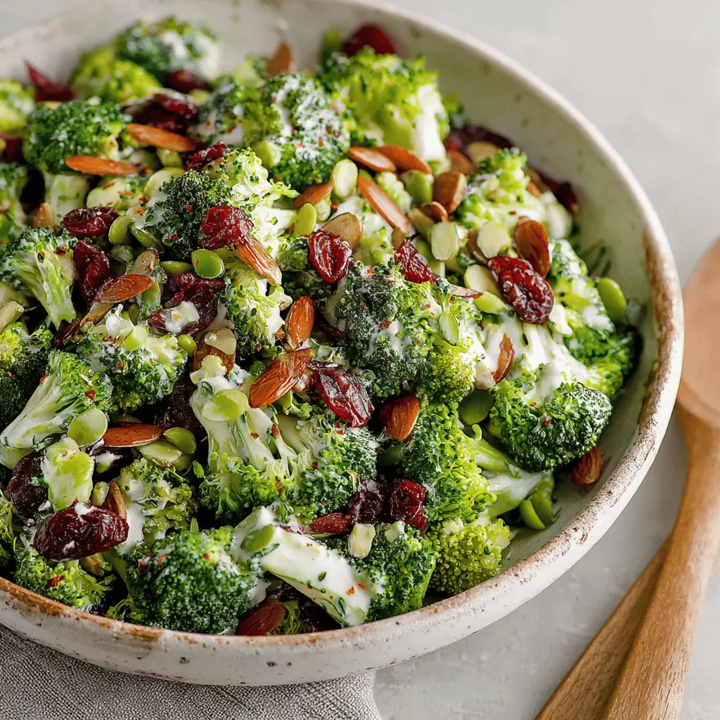 Fresh Broccoli Salad – Crunchy, Creamy, and Easy Meal Prep Delight