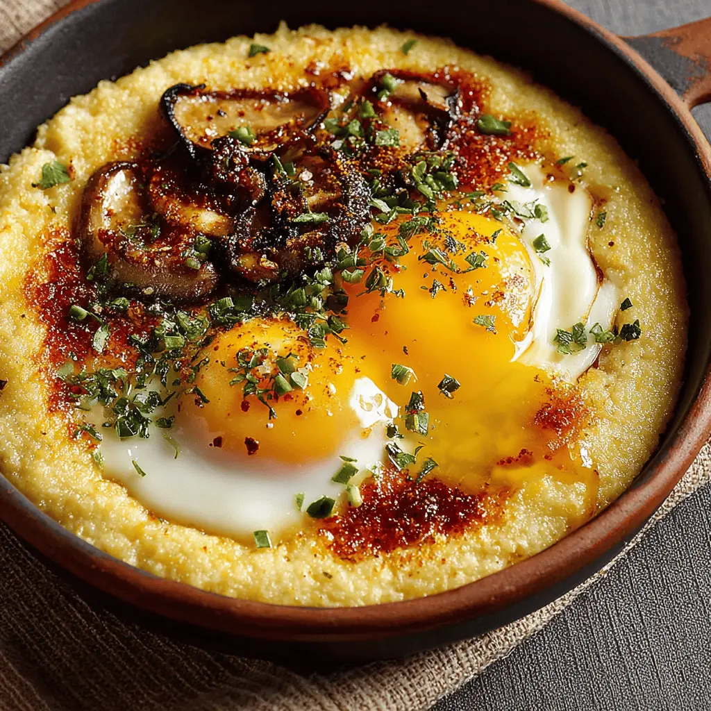 Frico Polenta Eggs: An Indulgent Twist on Comfort Food