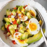 Hard Boiled Egg and Avocado Bowl
