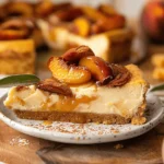 Heavenly Peach Cobbler Cheesecake for Summer Bliss