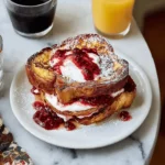 Jam-Stuffed Brioche French Toast