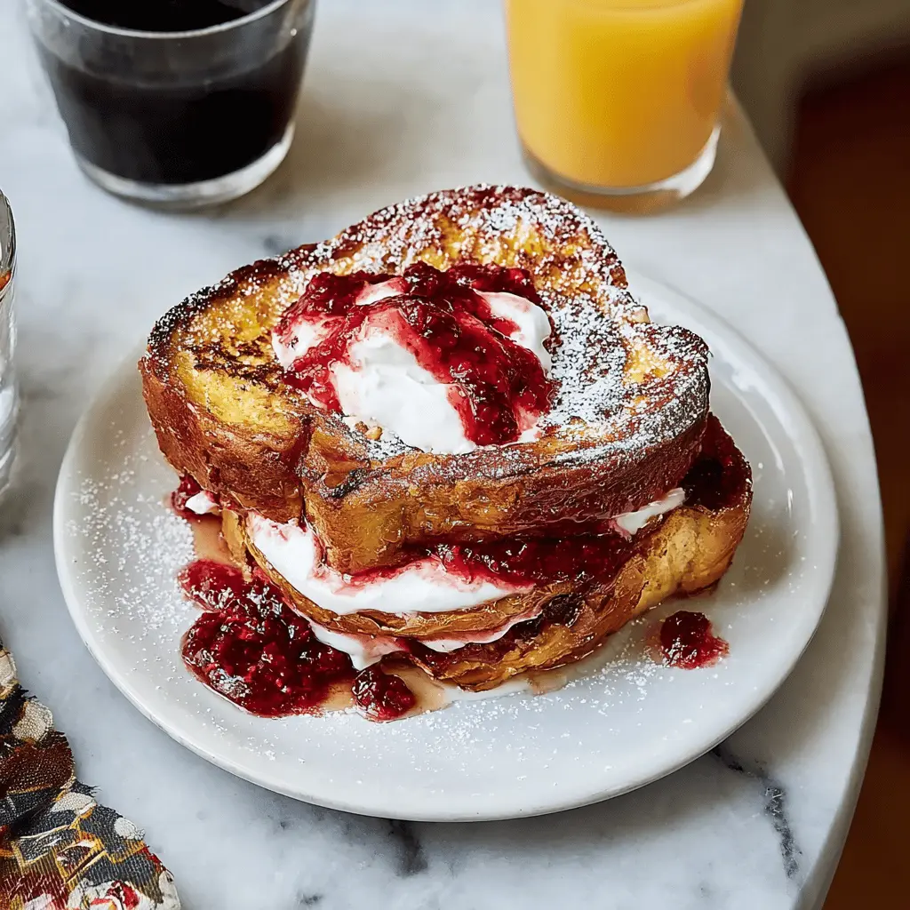 Jam-Stuffed Brioche French Toast: The Best Indulgent Breakfast Treat