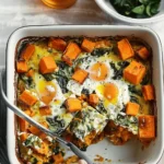 Protein-Packed Sweet Potato Egg Casserole – Healthy Breakfast