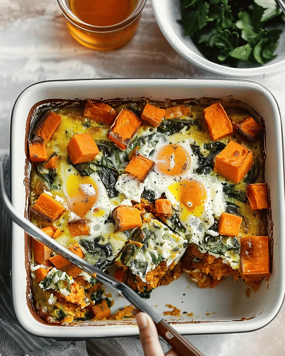 Protein-Packed Sweet Potato Egg Casserole: Healthy Breakfast Delight