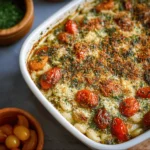 Savory White Bean and Pesto Bake for Cozy Nights