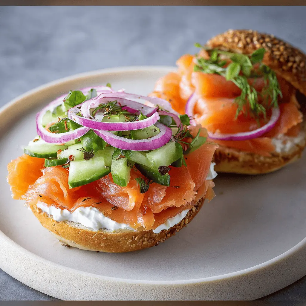 Smoked Salmon Bagel: The Easy Gourmet Delight You’ll Love