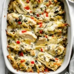 Spinach Artichoke Chicken Bake – Creamy Low-Carb Family Dinner