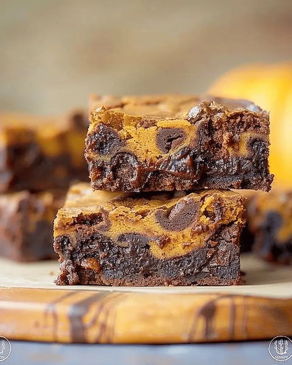 Swirled Pumpkin Brownies: The Best Indulgent Fall Treat