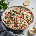 Mediterranean White Bean Salad with Feta & Preserved Lemon