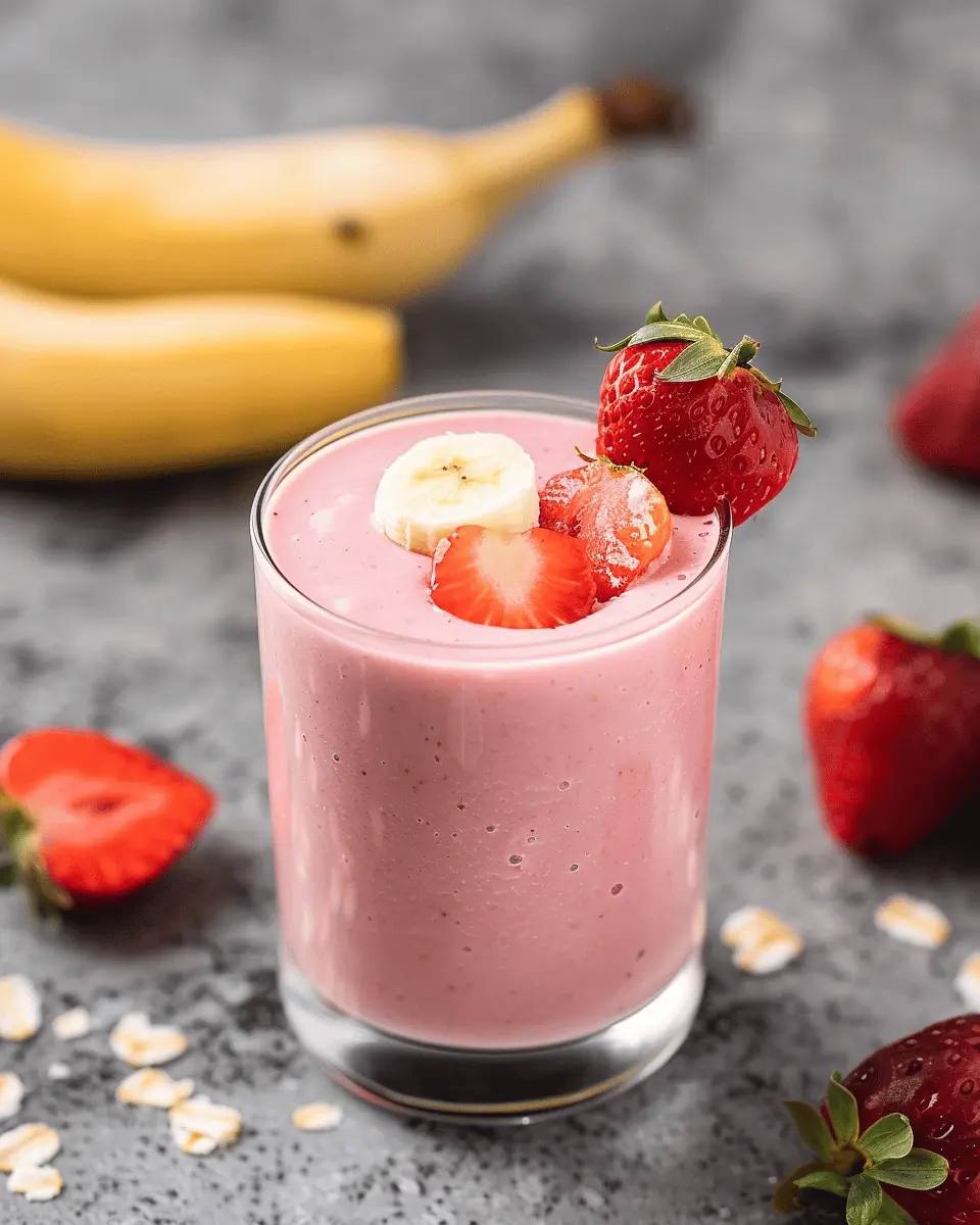 Strawberry Banana Greek Yogurt Smoothie: A Deliciously Easy Blend