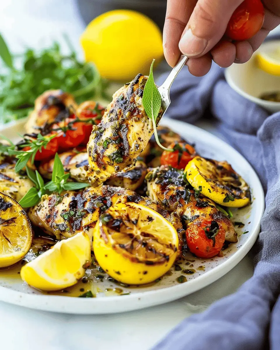 Lemon Herb Grilled Chicken: Your Easy Zesty Delight at Home