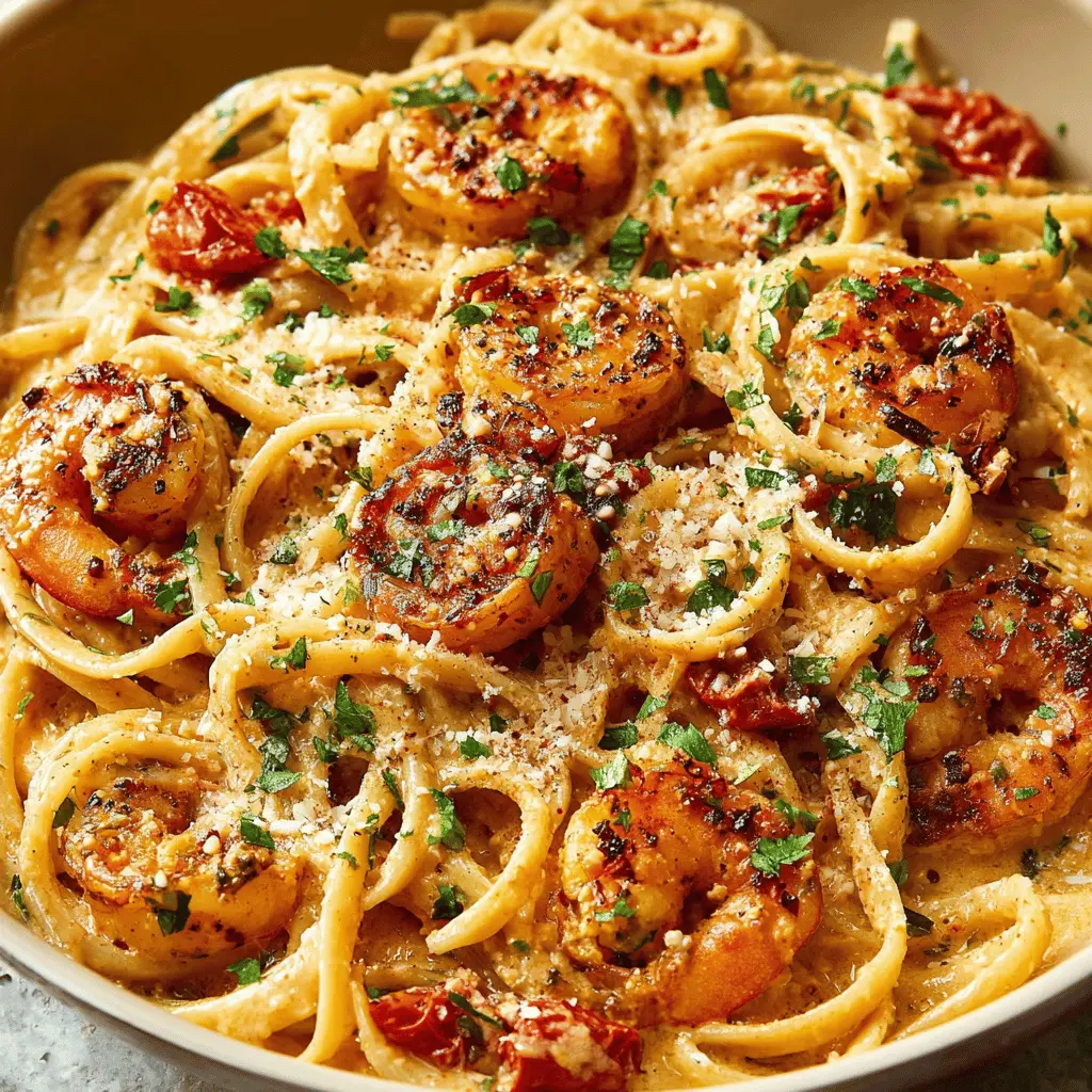 Creamy Cajun Shrimp Pasta: A Delicious Twist with Turkey Bacon