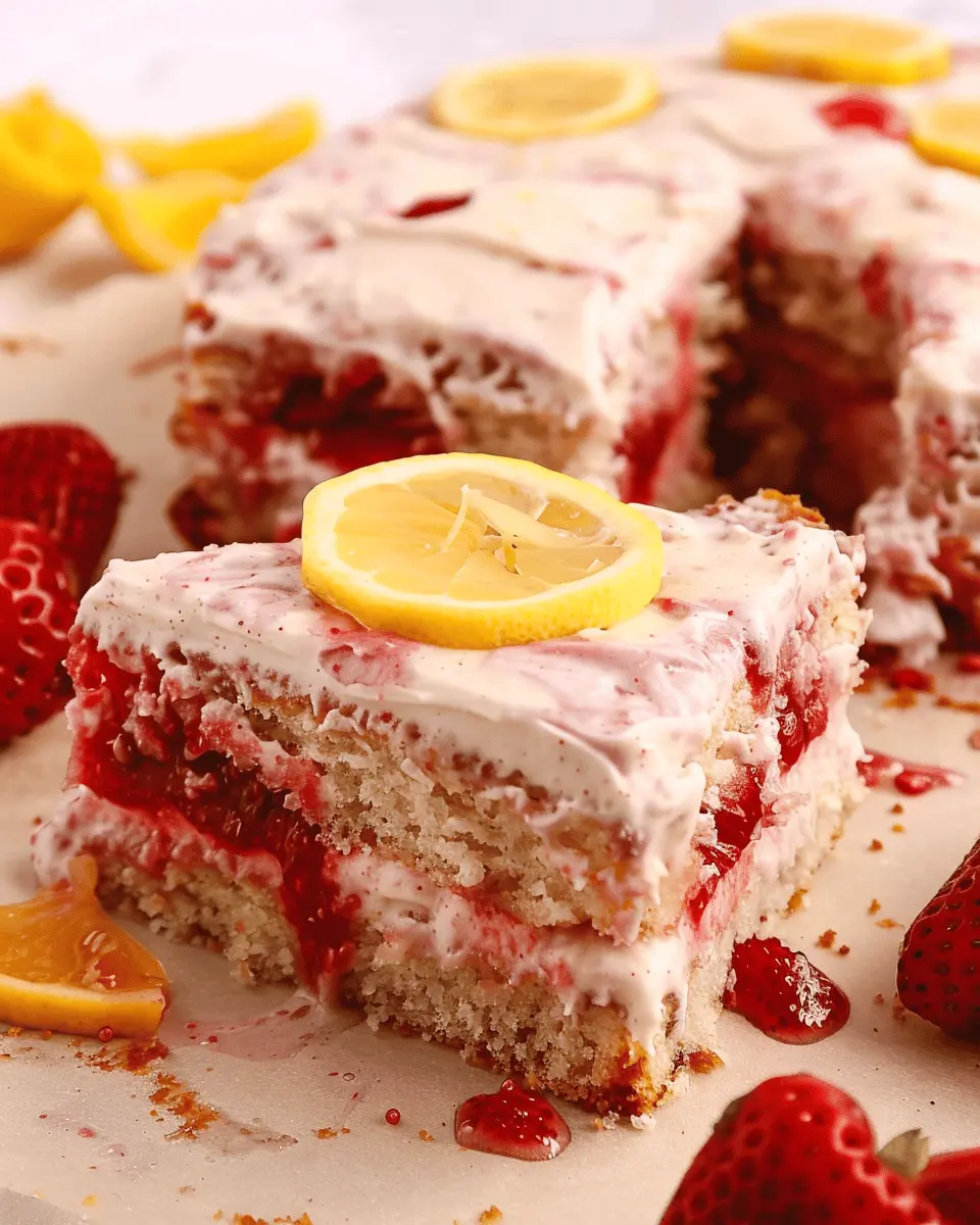 Strawberry Lemon Cake: The Best Tangy Sweet Delight You’ll Love