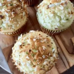 Coconut Lime Muffins with Toasted Coconut
