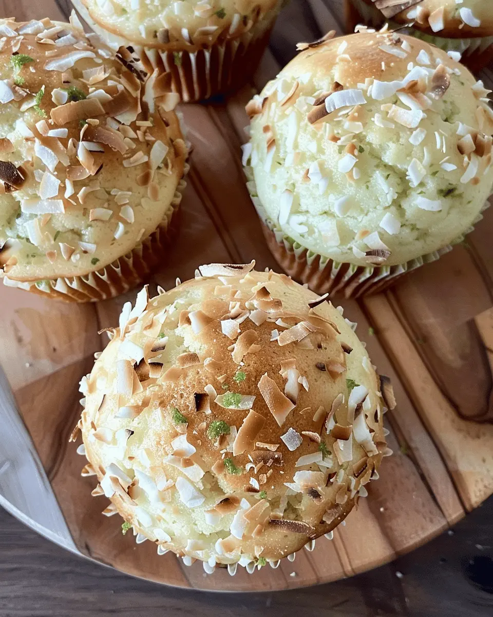 Coconut Lime Muffins: Best Recipe for Toasted Coconut Bliss