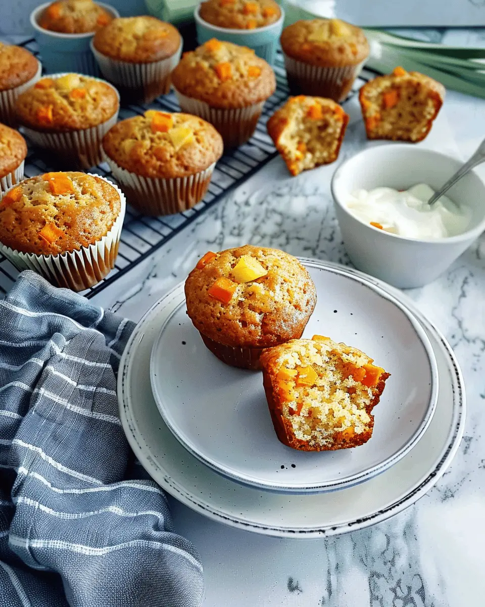 Carrot Pineapple Muffin Cups: Easy and Flavorful Twist on Muffins