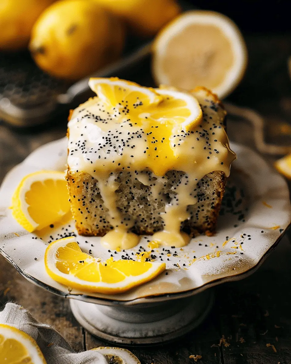 Moist Lemon and Poppy Seed Loaf – Easy & Zesty Bake for All