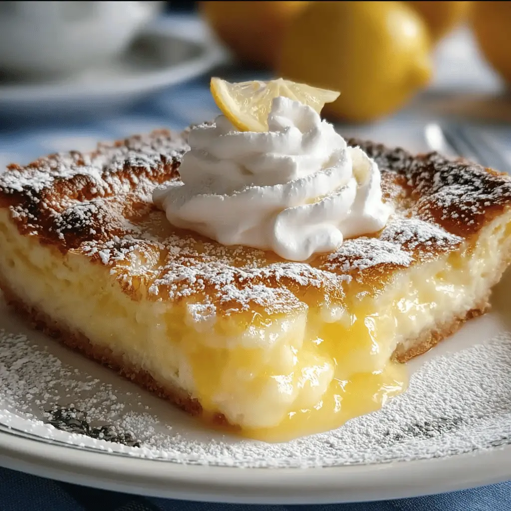 Paul Hollywood’s One-Bowl Lemon Dessert: An Easy and Zesty Delight