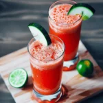 Watermelon Ginger Juice | Watermelon Ginger Cooler