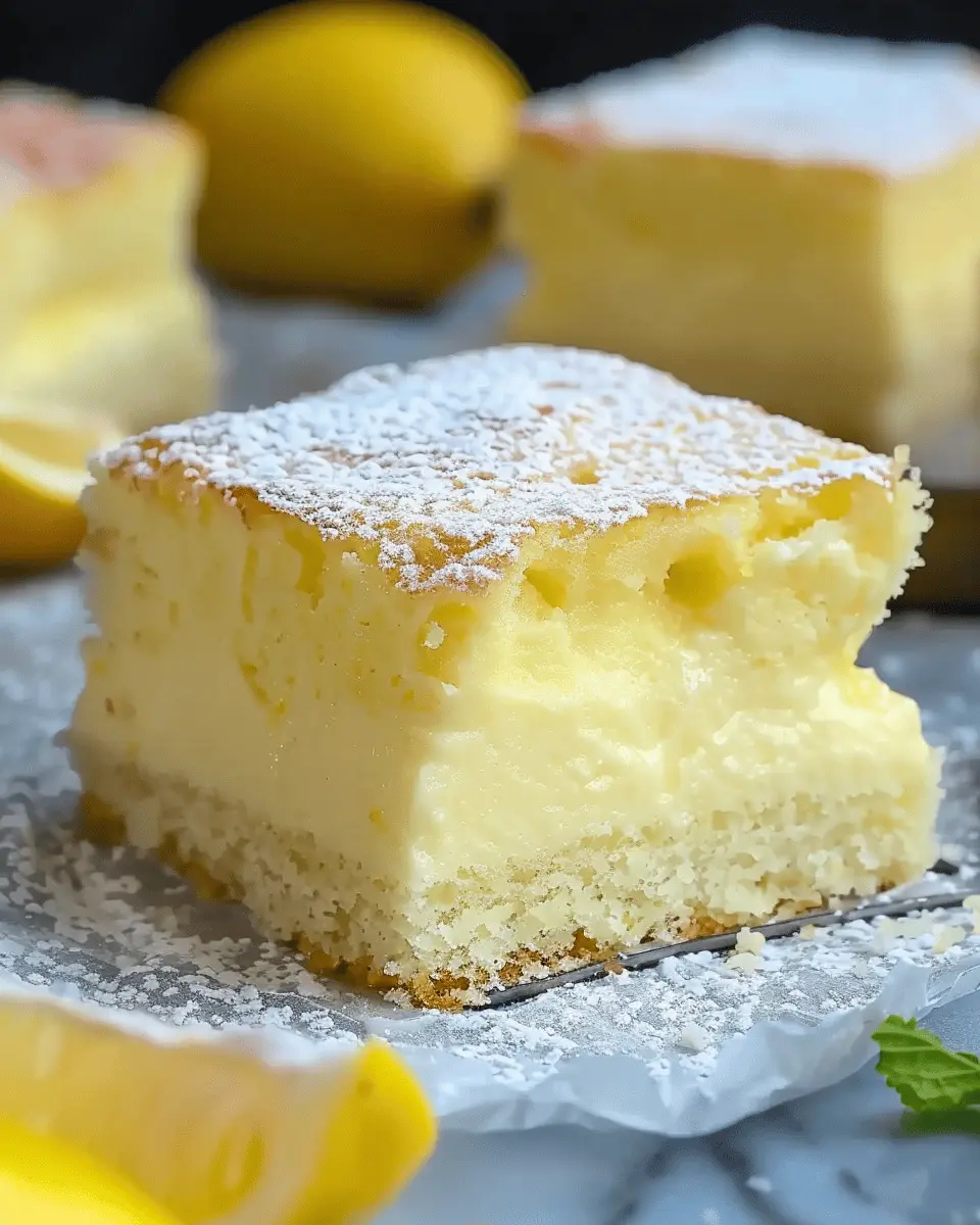 Lemon Custard Cake: The Best Homemade Dessert You’ll Love