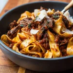 Oven Braised Short Rib Ragu Pappardelle