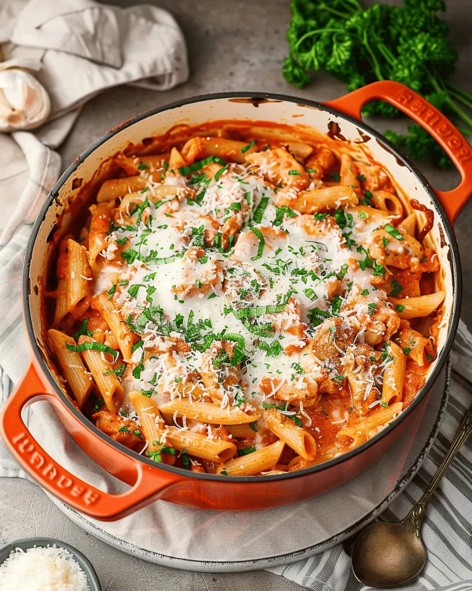 Chicken Parmesan Pasta: A Juicy Twist on Comfort Food