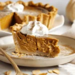 Almond Vanilla Pumpkin Shell Protein Pie